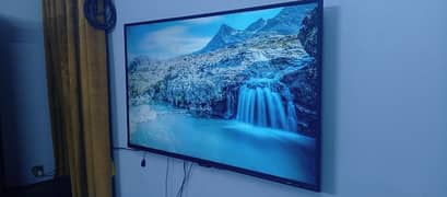 Samsung 65 inches 4k smart led with box.