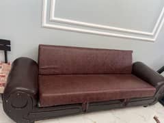 3 seater leather sofa bed for sale| home sofa