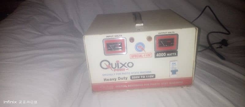 Quixo Special Volt 220V to 110 Volt 0