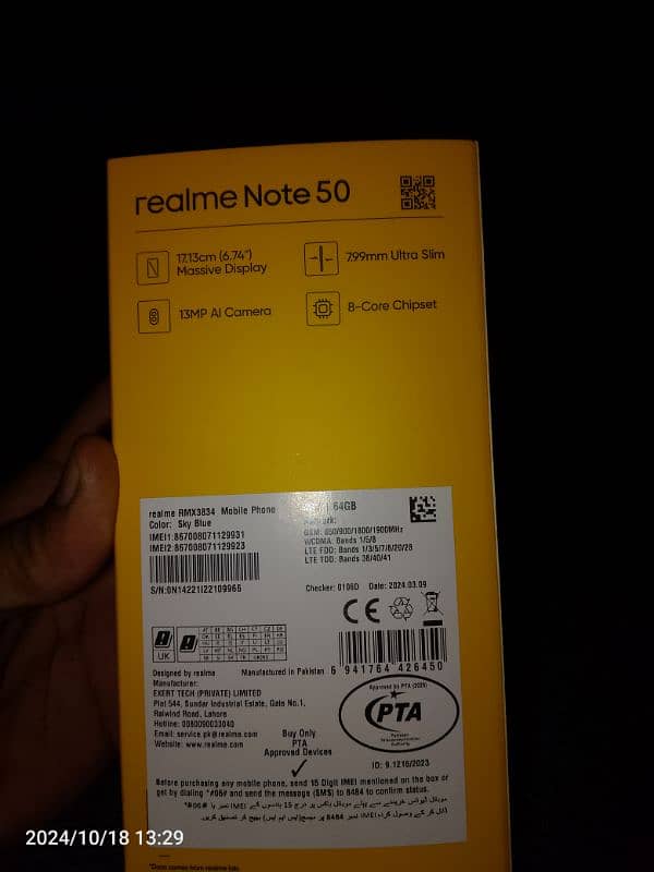 realme note 50 1