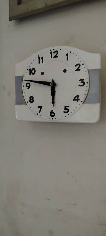 Antique Germany Wall clock pendulum vintage brass machine 2