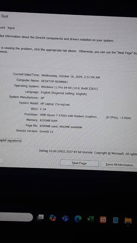 HP Laptop AMD Ryzen 7 4700u in best condition is for sale 6