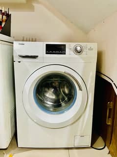 Haier Automatic Front Load Washing Machine - Like New! 0