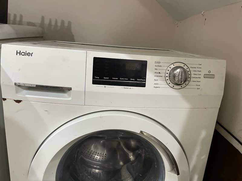 Haier Automatic Front Load Washing Machine - Like New! 2