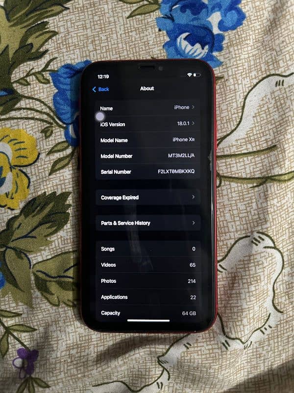 iphone XR urgent sale face Lock on ha 2