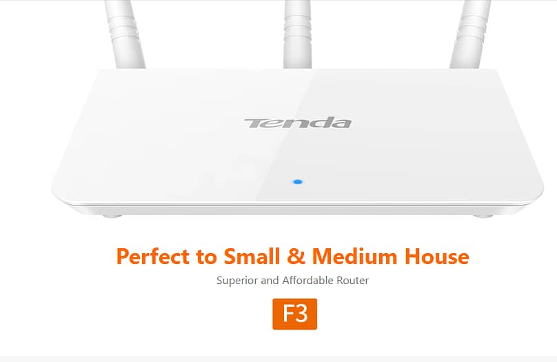 Tenda F3 300Mbps wireless router 2