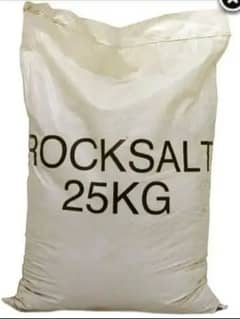 khalis gulabi namak 25 kg bag / Pink Salt 25 Kg Bag