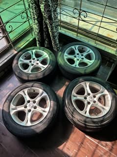 16 inch rims with tyres