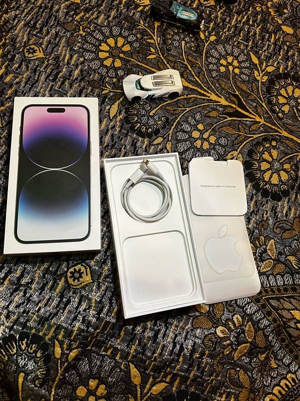 IPhone 14 Pro Max LLA model (256gb) With box and all accessories 2