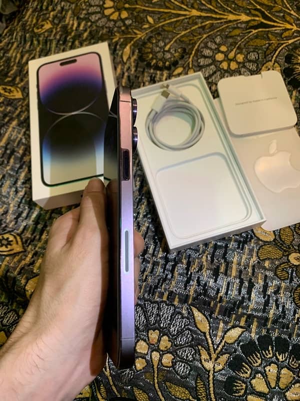 IPhone 14 Pro Max LLA model (256gb) With box and all accessories 5