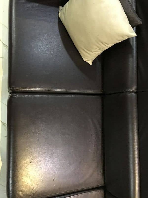 U shape 13 seater sofa set leather 4