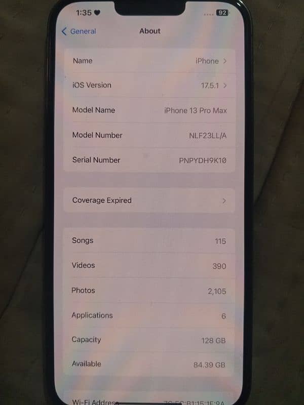 iphone 13 pro max 128gb 8