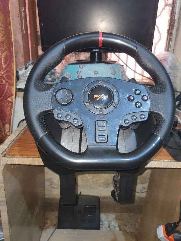 PXN V900 STEERING WHEEL (URGENT SALE) 1