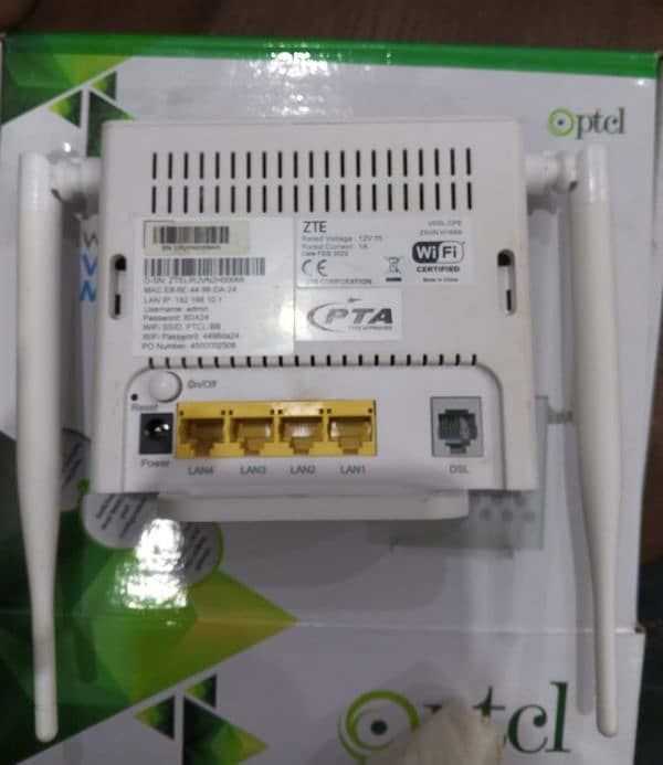 Ptcl Net Device Double Antena 1