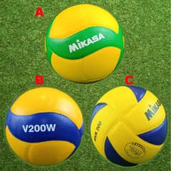 Volleyball Pasited Yellow-Blue Color Combination