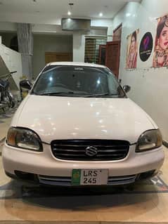 Suzuki Baleno 2003 for sale and exchange WhatsApp 03359363201