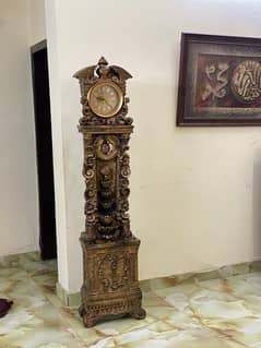 used antique clock with water fountain worth more than 4 lac