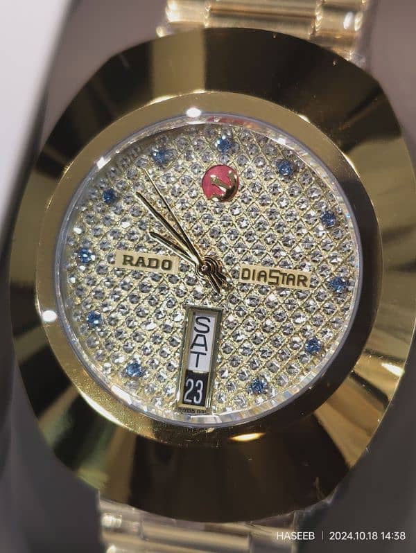 Rado 764.0413. 3031 (R12413313) Original Metal Band Men Watch 9