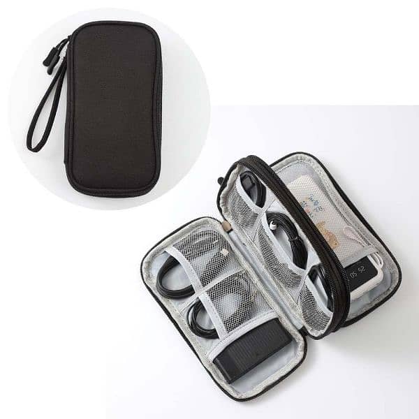 Portable Travel Digital Product Storage Bag  Cable Organizer - 9