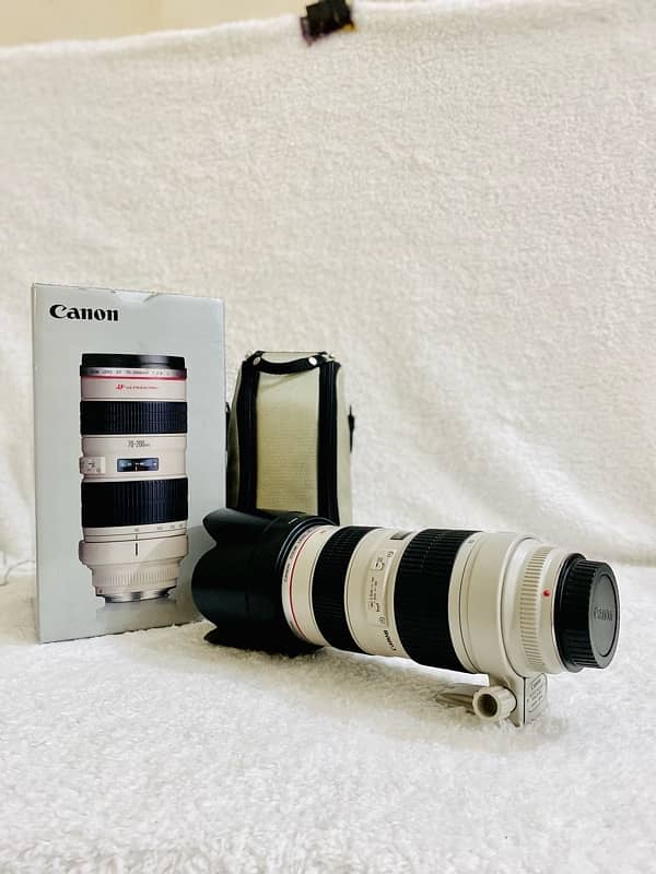 canon EF 70-200 F/2.8 USM lens 1