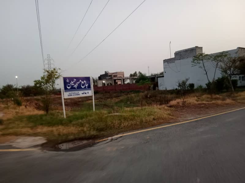 5 Marla On Ground Plot Available For Sale In Lahore Motorway City 03064500789 6