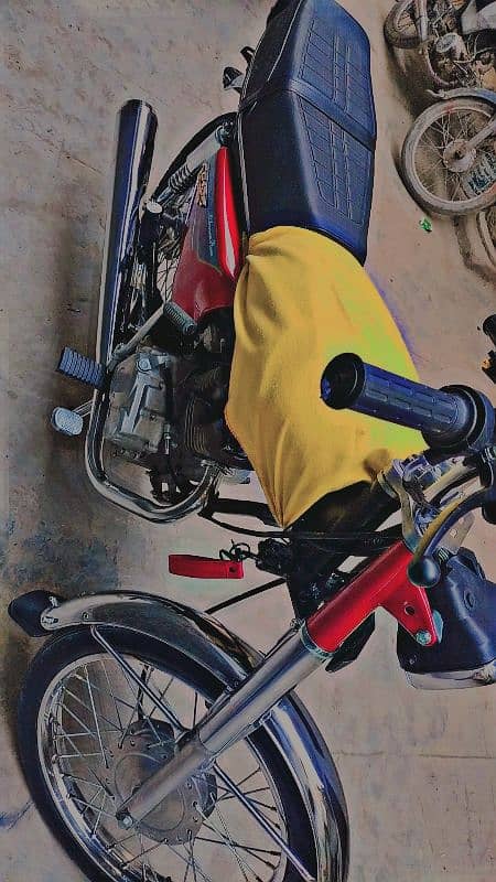 Honda cg125 2002 karachi num 6