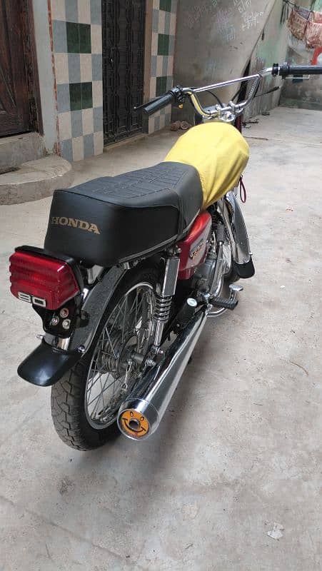 Honda cg125 2002 karachi num 7