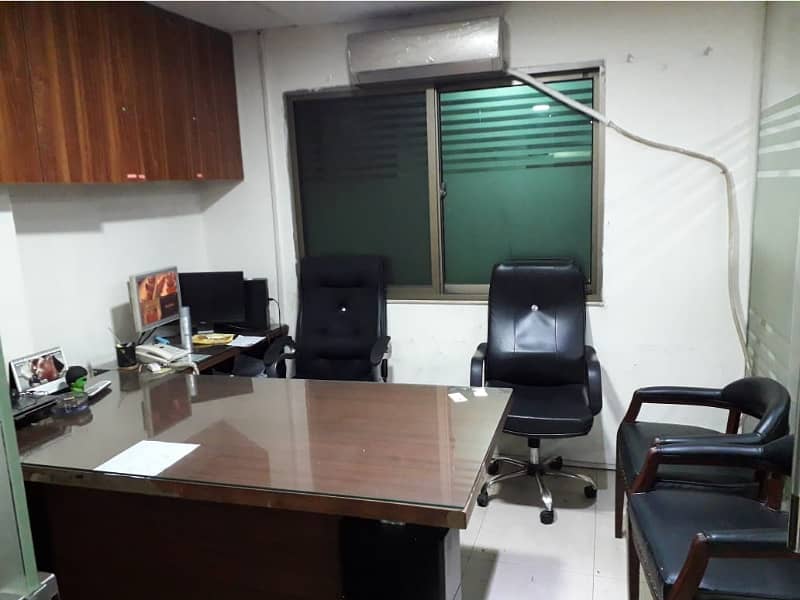 Fully Furnished Area 850 Square Feet Office Available For Rent Real Pictures in Main Boulevard Road Gulberg 3 Lahore 5