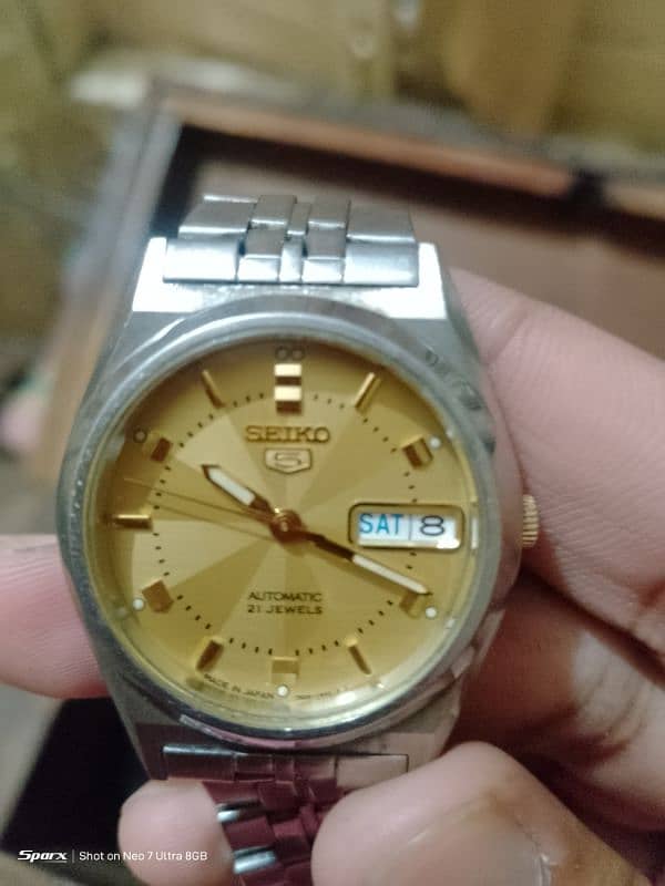 Seiko 5 original watch 6