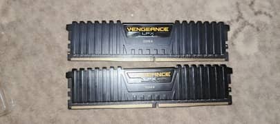 Corsair Vengeance DDR4 8x2 Rams