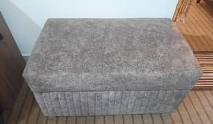 Sofa set L shaped with accessories,Army Officer used