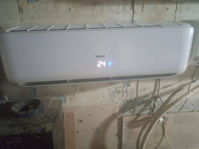 Haier 1.5 Ton A. C With New Colling Coil Box Peak 0