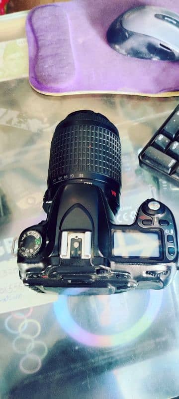 Nikon D80 with 200 mm lens 10