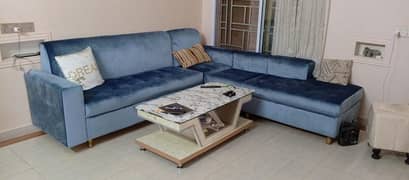 SOFA SET WITH TABLE