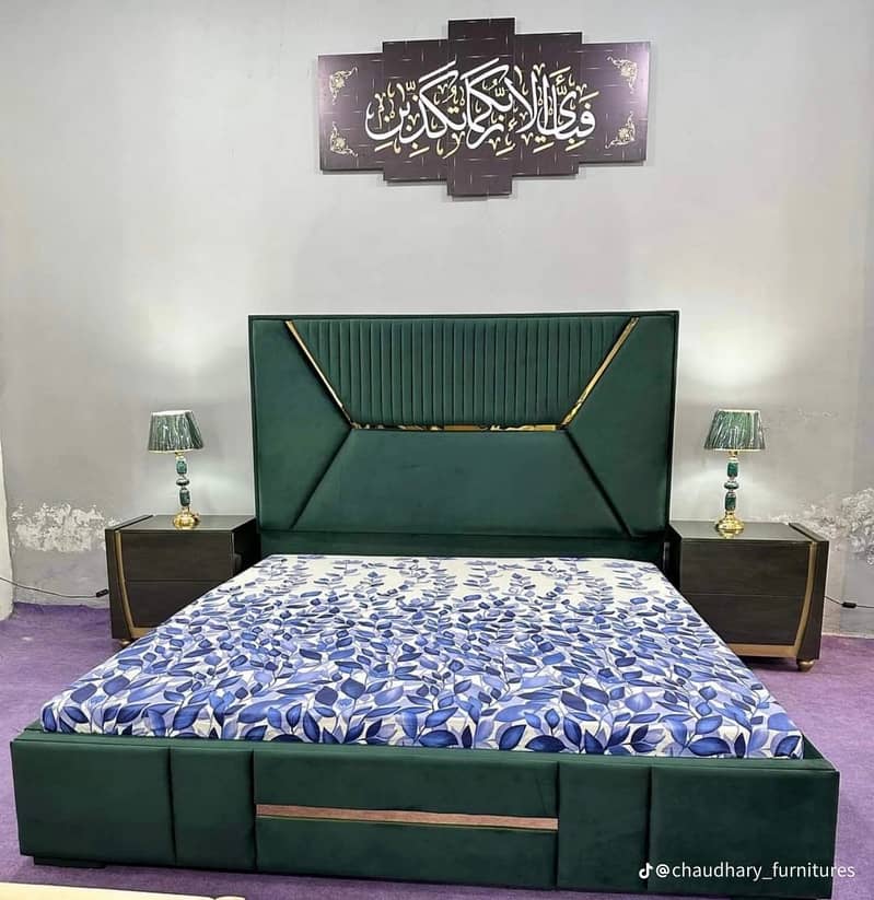 Bed set/king size/Bed/Luxury bed/Turkish bed/poshish bed/wooden bed 9