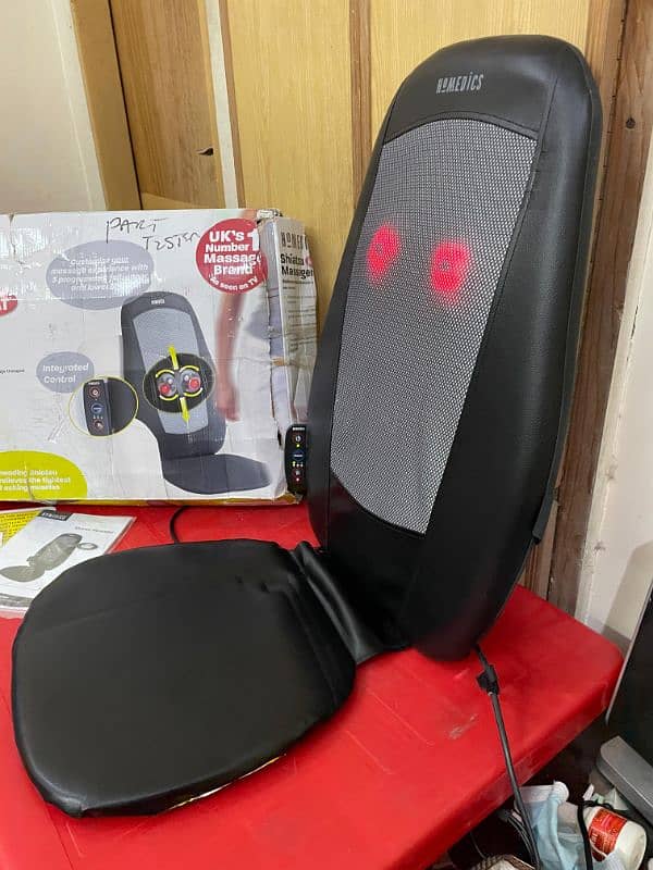 Homedics Back & Shoulder Kneading Shiatsu Massager Infrared,  Imported 5