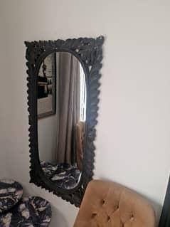 Solid wood frame Mirror.