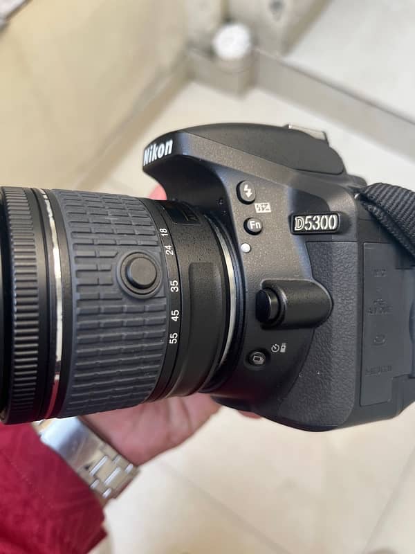 nikon d5300 with 18-55 lens 2