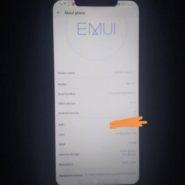 Huawei Nova 3i 4GB 128GB Storage pta approved 8