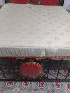 used spring double bed mattress