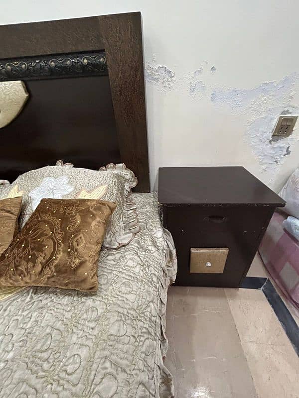 Bed and Side Table 4