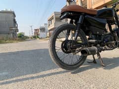 Cafe Racer United converted 70cc