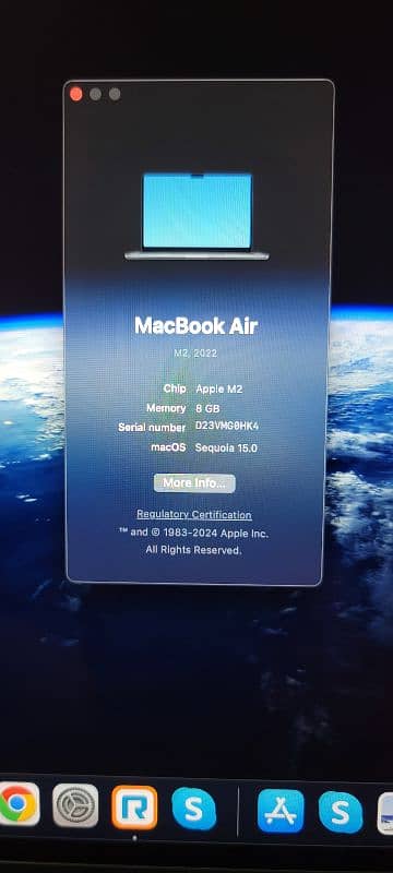 Macbook Air M2 2022 8/512 13.6 inch with box 2