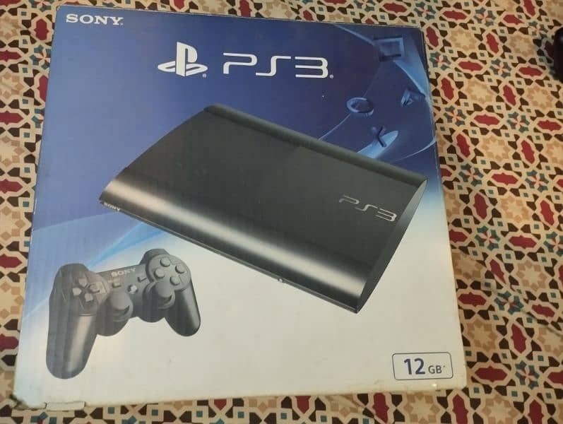 Playstation 3 Ultra Slim (PS3) W/ box 5