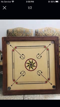 Carrom board 4by4 in good condition