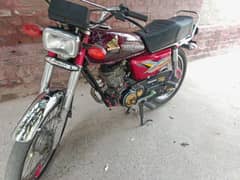 Honda125  (70 k) fanil 25 model tanki tapa urjant sale 03057511868