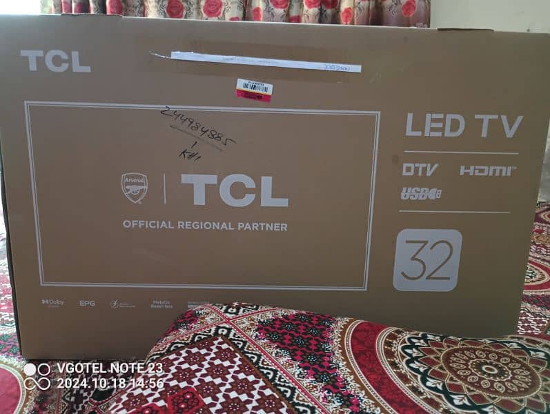 brand new TCL 32'inch Ful HD LED 6