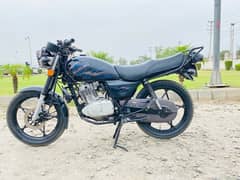 Suzuki GS150SE fully modified for tours