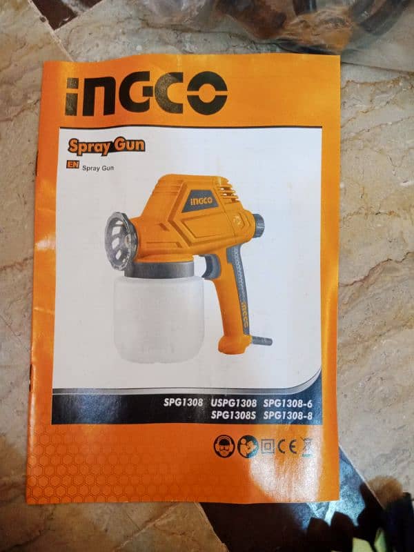 original Ingco Powerful sprayer Gun 6