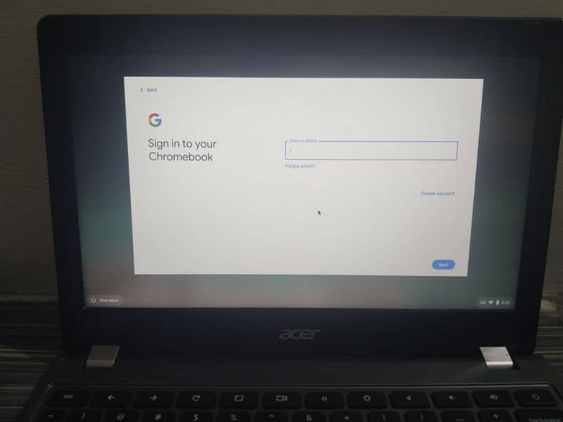 Chrome book acer 4-128 2